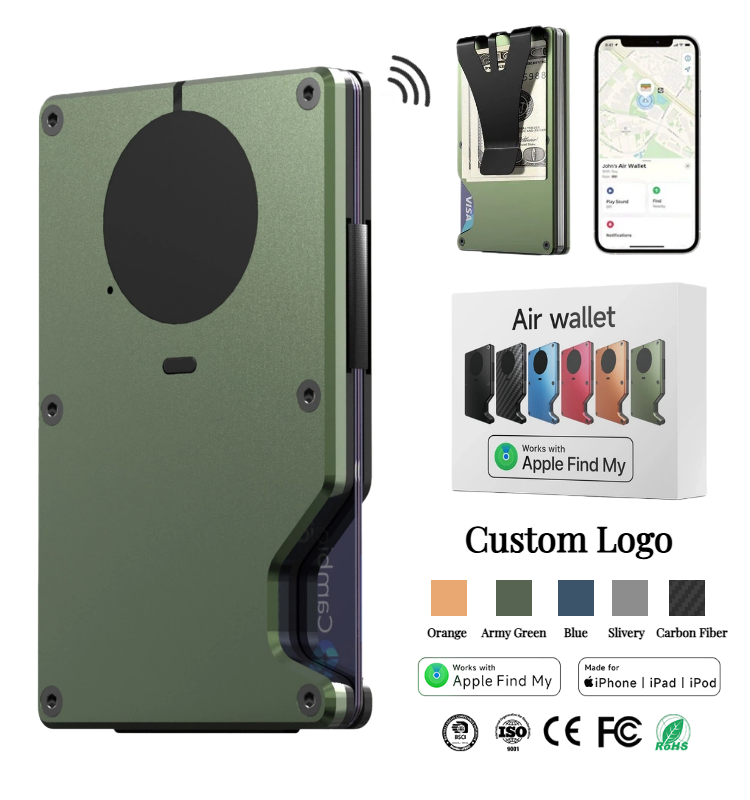 Apex Card — Smart Wallet with Built-In Find My Tracking